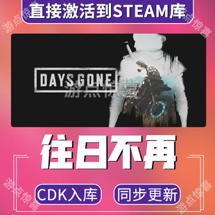 Steam正版 国区cdk 往日不再 Days Gone PC全球激活码激活入库CDK