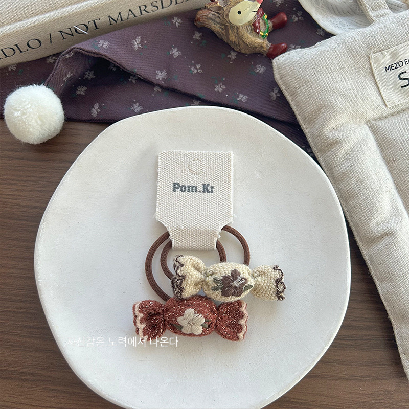 韩系布艺发圈发夹头绳发卡