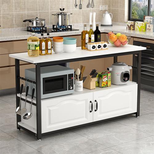 高档标捷厨房餐边柜家用简易多功能置物架收纳餐具柜储物柜子落地