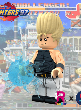 ACE传奇社 第三方人仔 KOF拳皇97 二阶堂红丸 积木手办 售罄展示