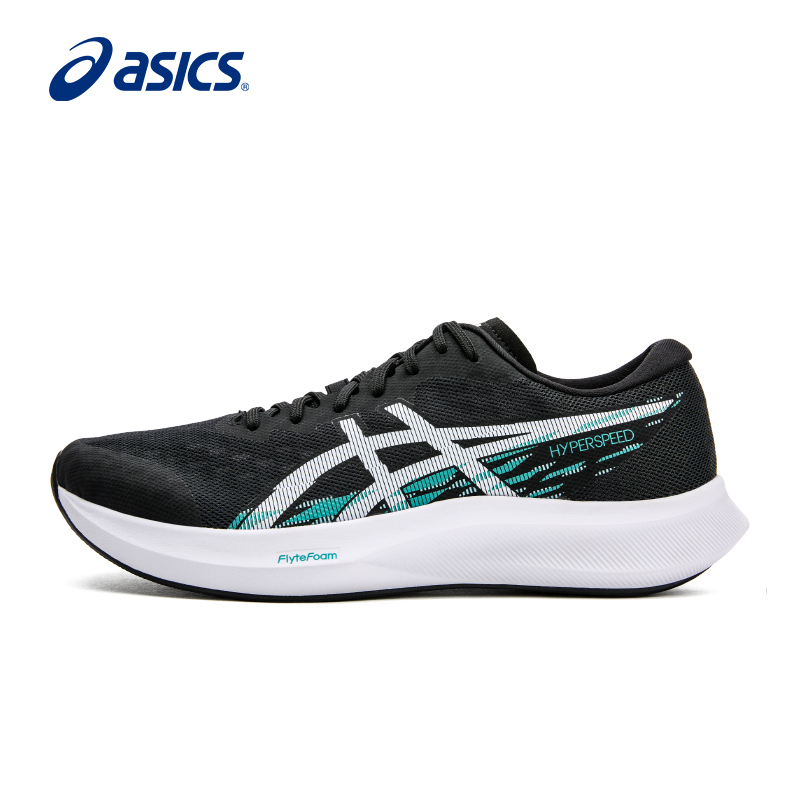 亚瑟士透气轻量回弹竞速跑鞋男鞋