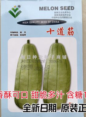 荃银高科老品种十道酥香瓜种子