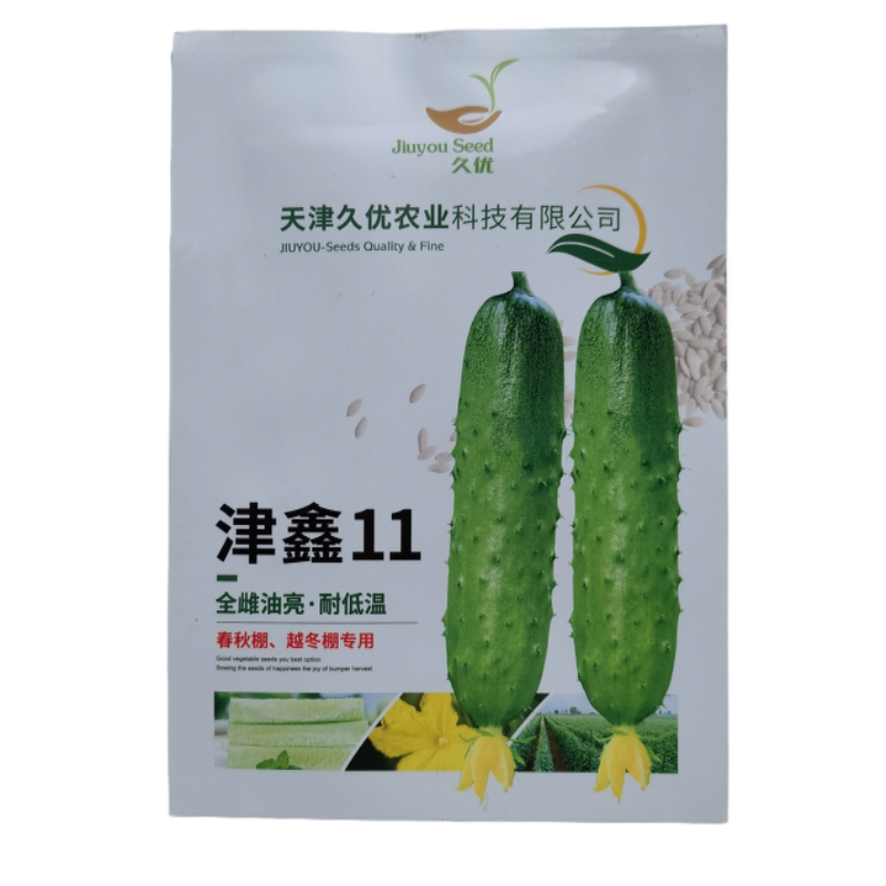 久优津鑫11旱黄瓜种子全雌型耐低温短把大刺瘤黄瓜抗病强黄瓜种孑