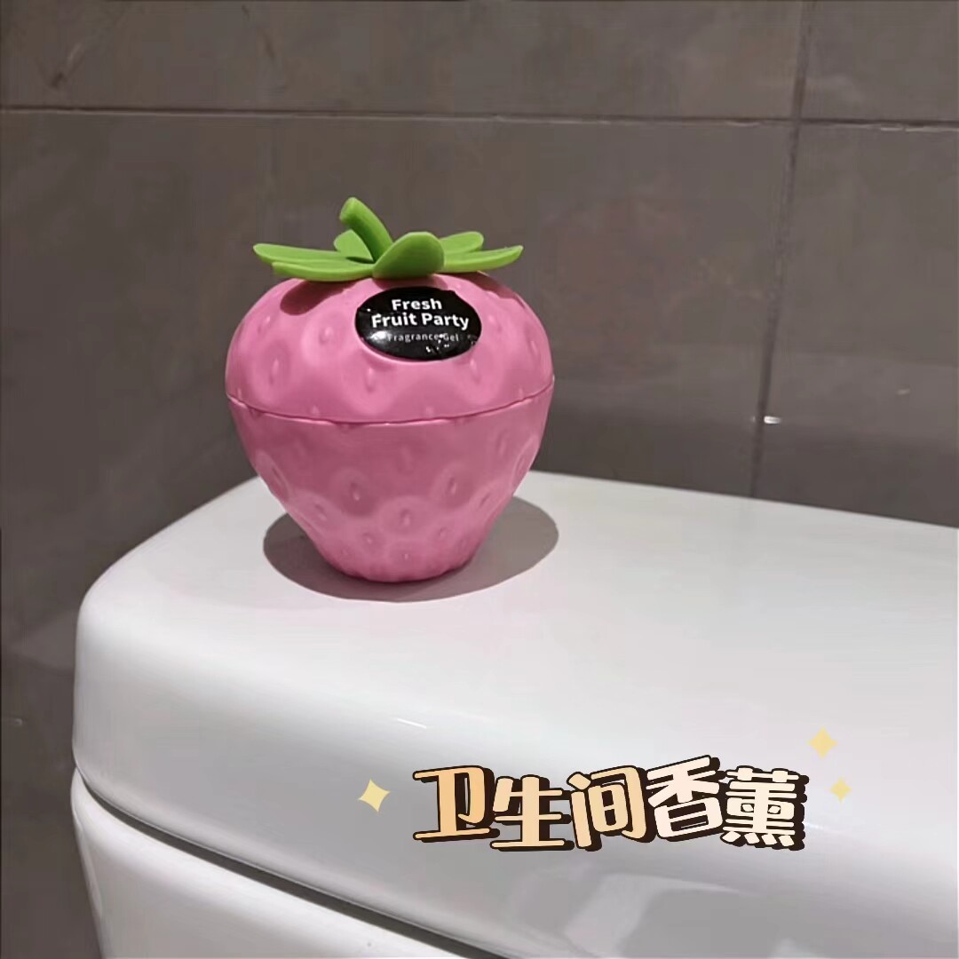 草莓香薰卫生间去异味厕所除臭水果香薰室内家用持久型空气清新剂