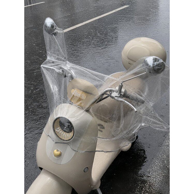车头防水罩！电动车雨披防暴雨加厚加大车罩摩托车车头加宽挡防水