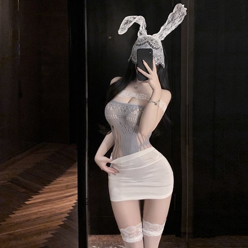 一次性网衣包臀裙性感纯欲睡衣