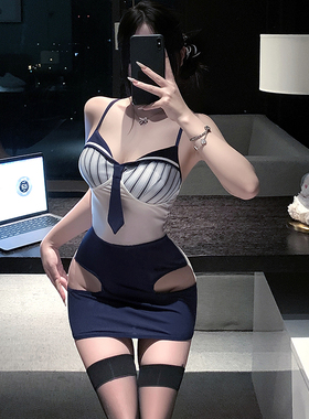 性感内衣秘书紧身包臀裙制服情调套装趣禁欲系女装qq衣物角色扮演