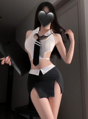 睡衣女性感情调包臀裙ol秘书制服纯欲角色扮演套装可外穿秋季睡裙