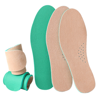 猪皮鞋垫女款乐福鞋专用小皮鞋软超软久站防滑真皮乳胶加厚真牛皮