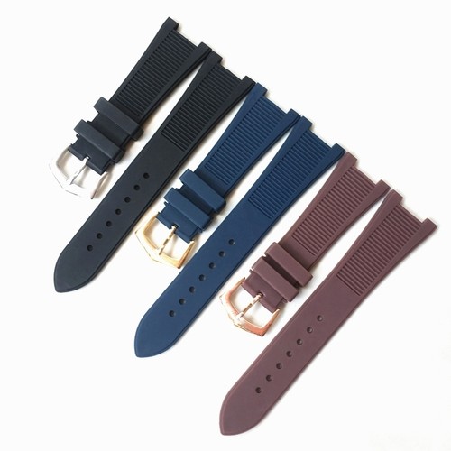 适配鹦鹉螺橡胶手表带