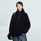 Carolingian松弛ROW风 澳洲美丽诺羊毛STOLL织机慵懒廓形厚毛衣