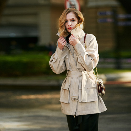 Carolingian意大利小众低奢外套