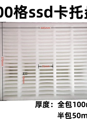 100格防震防摔SSDSMT泡沫棉泡棉