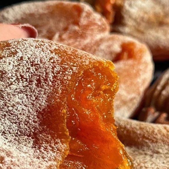 陕西渭南富平柿饼散装手工制作传统晒干柿子制品农家自制