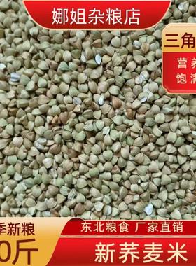 10斤去皮新货荞麦米天然纯荞麦仁粒农家自产10斤5公斤