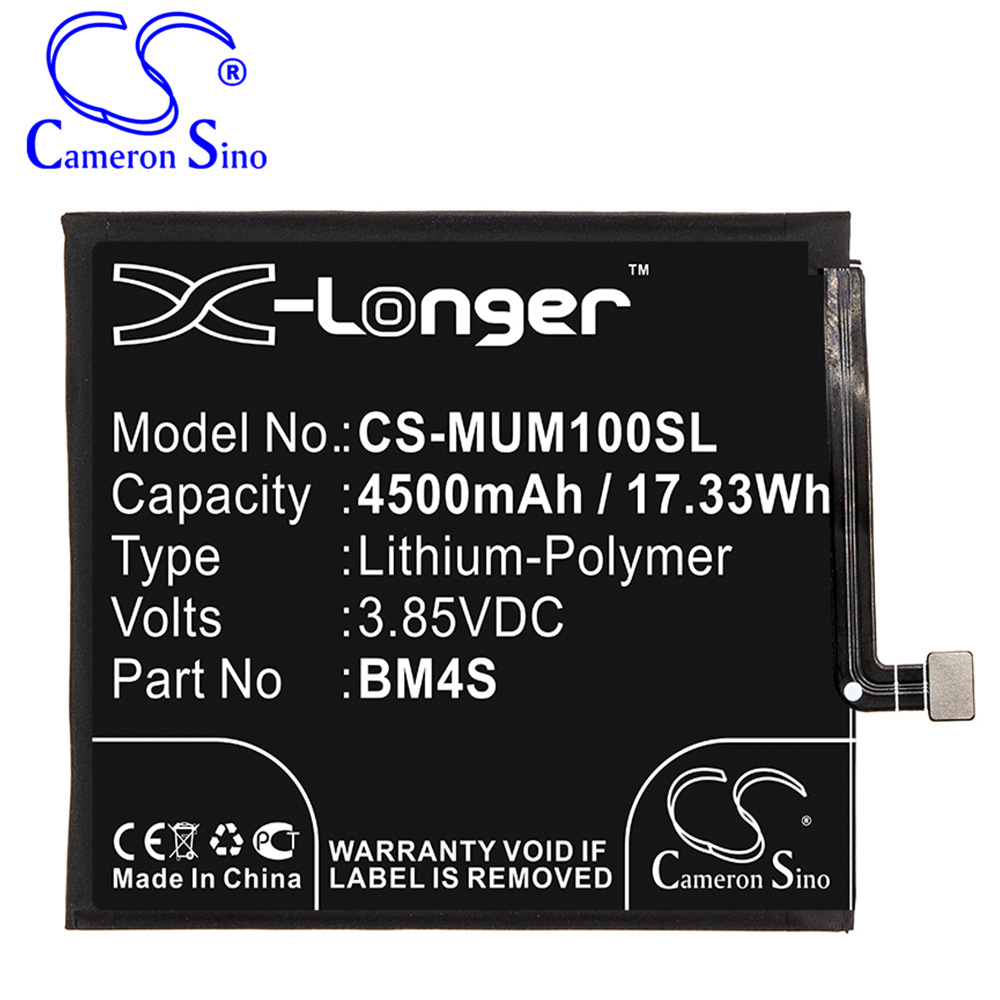 cs适用小米/xiaomi   redmi 10x智能手机电池厂家直供  bm4s