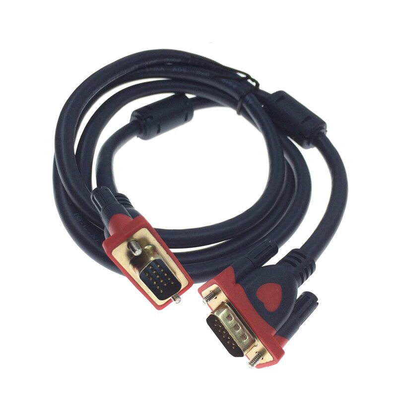 20米三排15针电脑连接线VGA公对公数据线投影仪显示器电视视频线