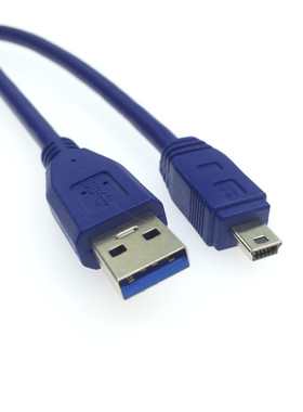 usb3.0转mini10Pin移动硬盘数据线0.3米0.5米1米1.5米1.8米3米5米