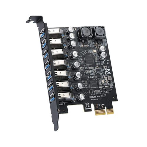 USB3.2 GEN1 5Gbps转接卡7口扩展卡RENESAS第三代主控D720201