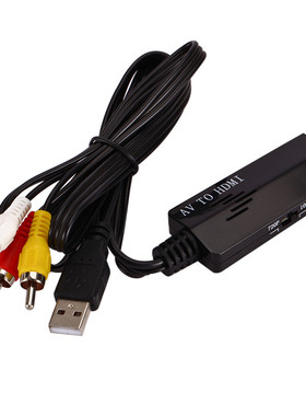 av转hdmi清转换器1080P av to hdmi转换器迷你av转hdmi AV2HDMI