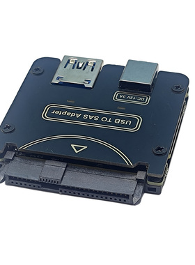 USB转SAS 29PIN易驱线硬盘固态SSD扩展卡SATA22PIN转SAS转接卡