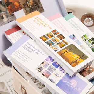 Ablum Decorative Diary Squared Stickers Aesthetic Paper Ins