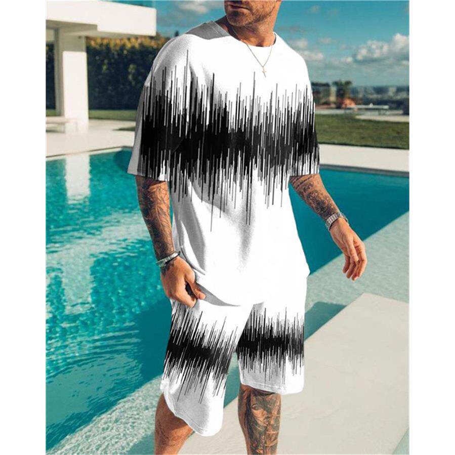 ece Streetwear 3D Print Sports Shorts Tracksuit Male Clothes
