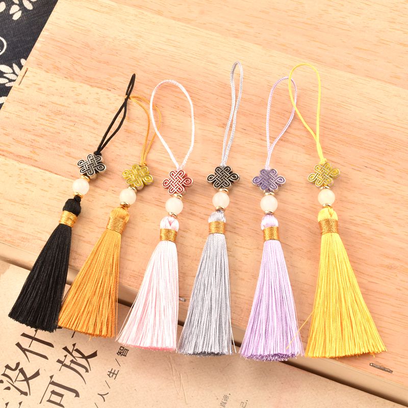 景泰蓝流苏穗子迷你小中国结