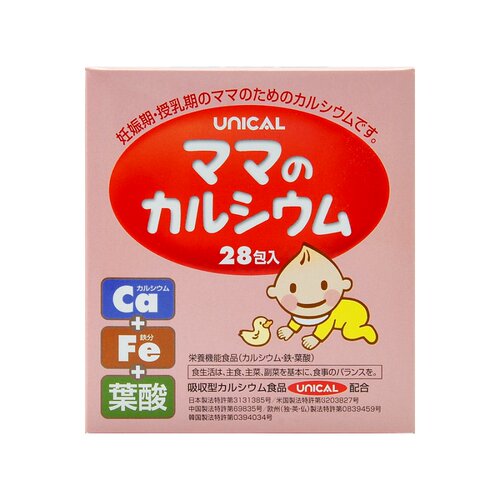 日本代购UNICAL/优力钙妈妈钙粉
