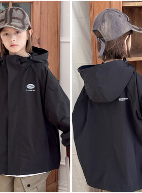 牛哆哆童装儿童连帽工装风外网图24秋季新品男童运动夹克衫77690