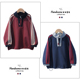 男女童套头衫 新品 上衣7153 儿童学院风POLO领卫衣25秋季 啦芙莱童装
