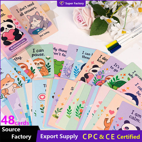 Affirmation Cards Emotional Regulation Positive StressRelief