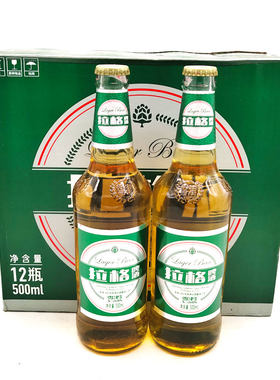 雪津500ml12瓶啤酒快递包邮