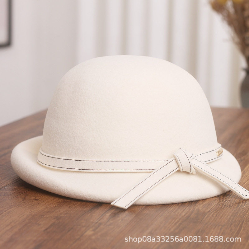 香港潮牌帽子女秋冬蝴蝶结羊毛呢贝雷帽日系复古百搭画家帽优雅定,服饰配件/皮带/帽子/围巾,帽子,淘宝优惠券,粉丝福利购,淘宝优惠卷