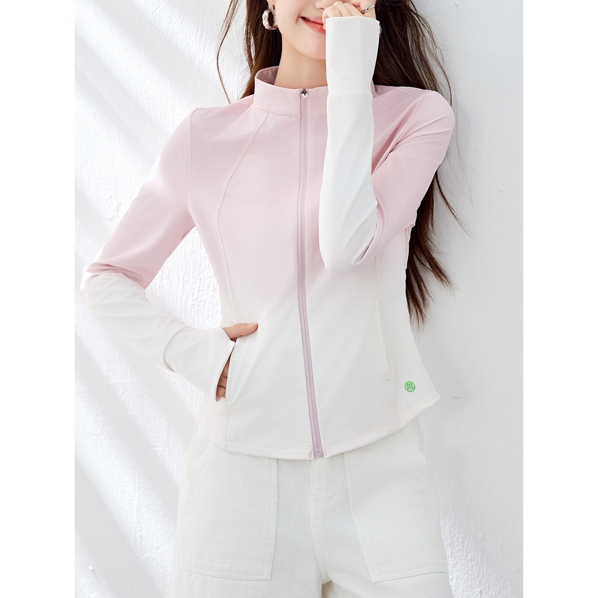 香港潮牌棉茧 渐变色防晒衣女长袖2025夏季户外旅游度假外套开衫,运动/瑜伽/健身/球迷用品,瑜伽外套,淘宝优惠券,粉丝福利购,淘宝优惠卷