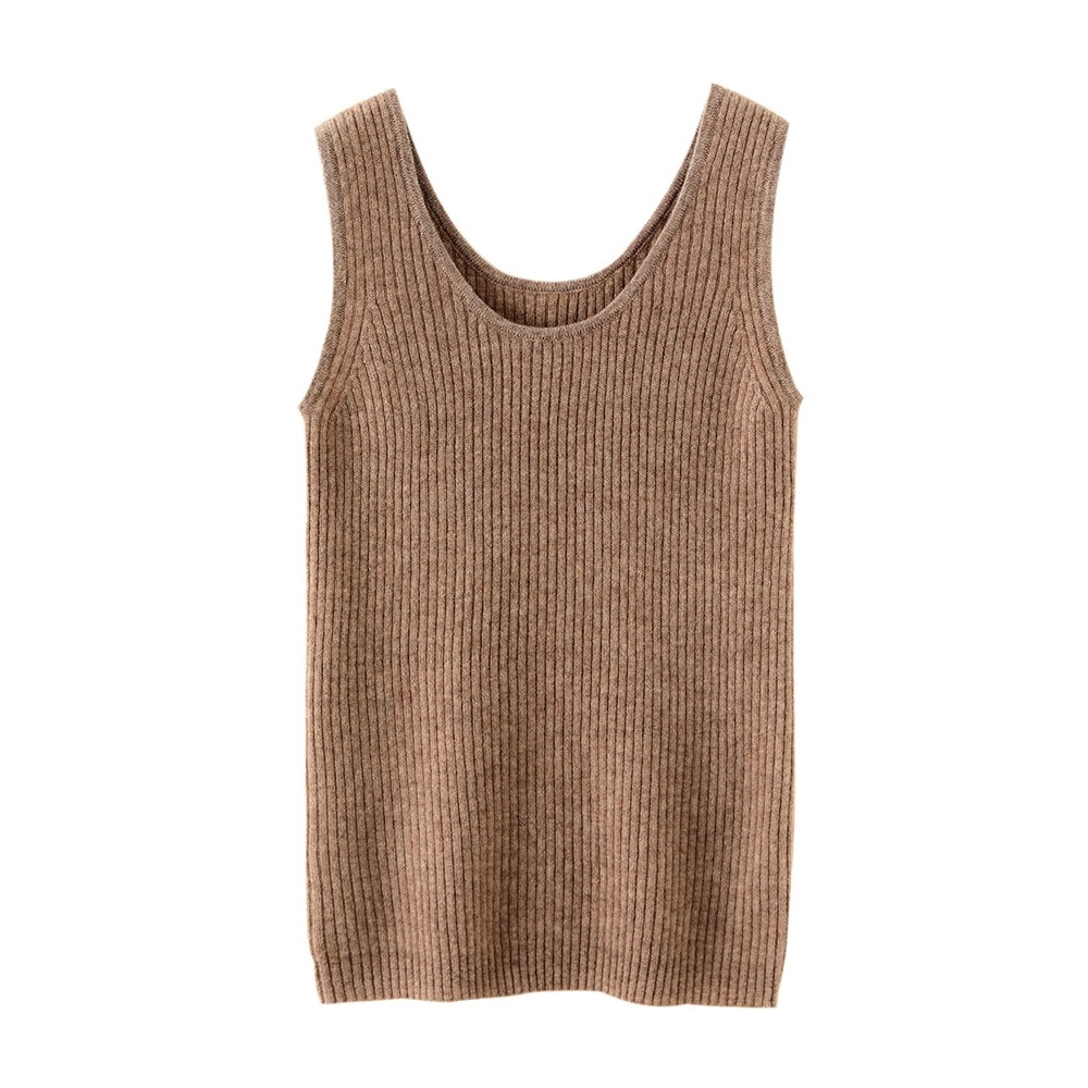 香港潮牌秋冬新款山羊绒吊带背心女内搭无袖套头修身低领羊毛针织,女装/女士精品,背心吊带,淘宝优惠券,粉丝福利购,淘宝优惠卷