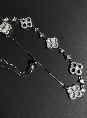 Vintage古著 【Silver four-leaf 】手链