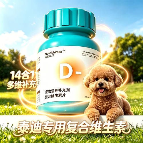 泰迪专用狗狗复合维生素b族片b1b12营养宠物吃的多种维生素小狗