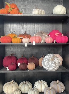 树脂南瓜丰收节客厅摆件多色