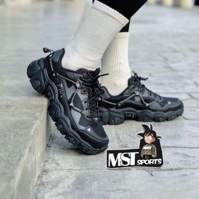 FILA猫爪黑武士男女运动老爹鞋