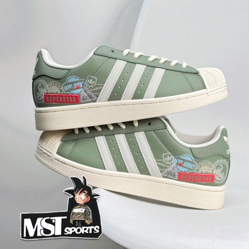 Adidas抹茶绿贝壳头板鞋