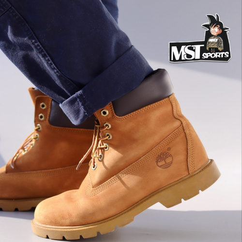Timberland小麦色男子户外靴短靴