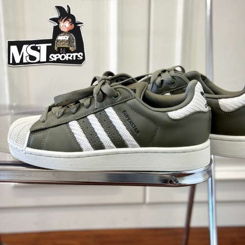 Adidas橄榄绿男女低帮休闲鞋板鞋
