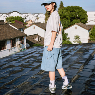 Shorts Craft 美式 复古街头牛仔五分裤 Kizzles 过膝短裤 Denim