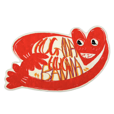 Kizzles x Banmama Carpet 艺术家联名地毯 异形地毯100x150cm