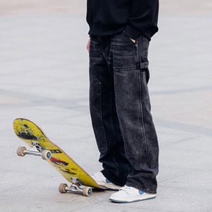 重磅水洗双膝牛仔裤 Kizzles Pants Knee Double