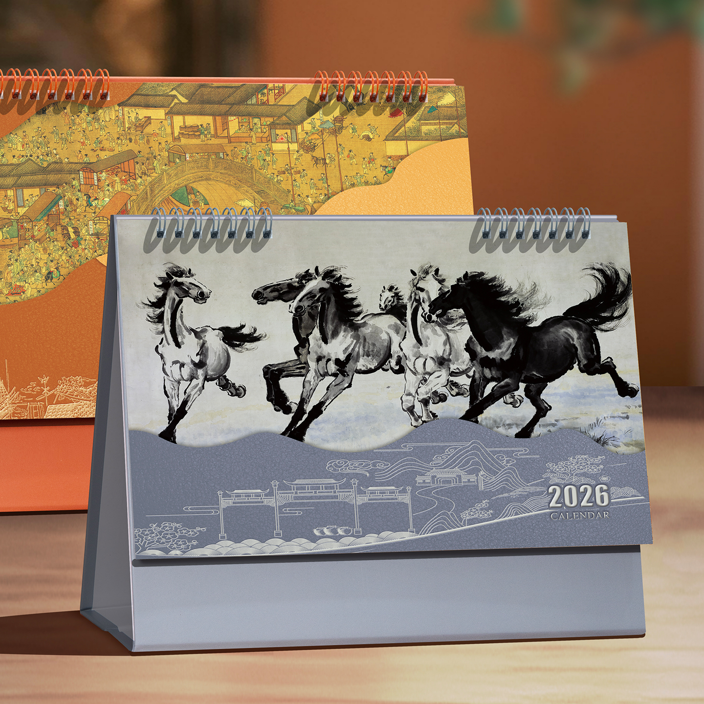 国风台历2026马年商务日历定制