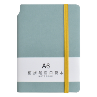 a7小笔记本子口袋本便携式厚记事本学生随身携带英语单词软皮简约小号迷你软皮记录本备忘录a6袖珍日记本定制