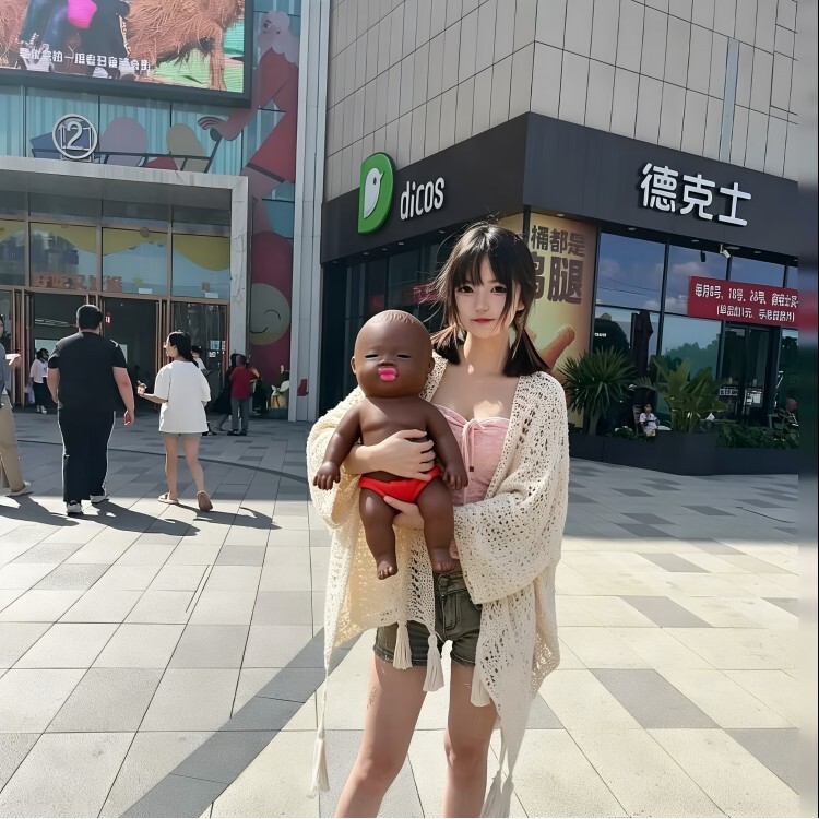 娜塔莎娃娃超大号丑萌软胶黑娃捏捏乐慢回弹抽象解压成人儿童玩具