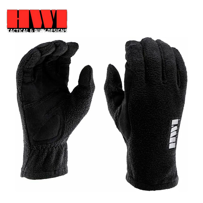 美国HWI快合抓绒战术手套HWIFG100户外骑行防寒保暖触摸屏全指